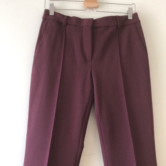 New MaxMara SportMax high rise pin tuck crop straight leg cigarette trouser - Picture 1 of 12